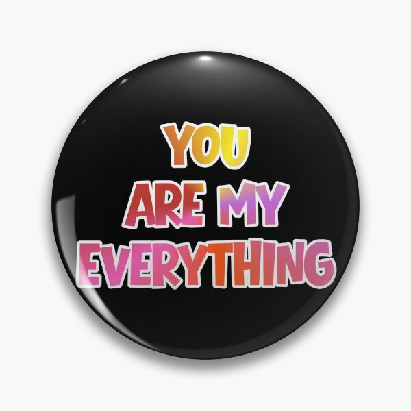 Item preview, You Are My Everything Quote | Romantic Typography Design designed and sold by Artinkcreative.