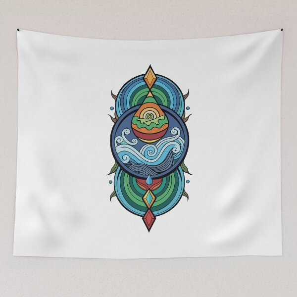 Item preview, Psychedelic nature designed and sold by atombob.