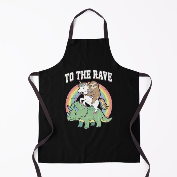 Item preview, To The Rave - Unicorn Sloth Dinosaur designed and sold by AdyKurniawan.