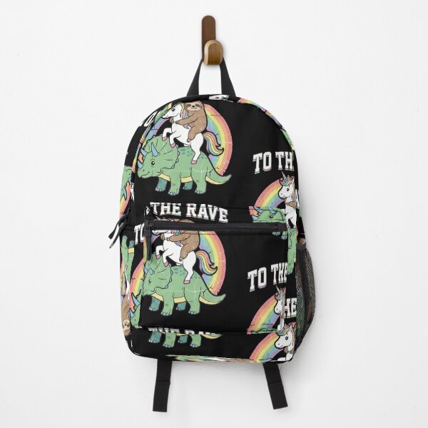 Item preview, To The Rave - Unicorn Sloth Dinosaur designed and sold by AdyKurniawan.