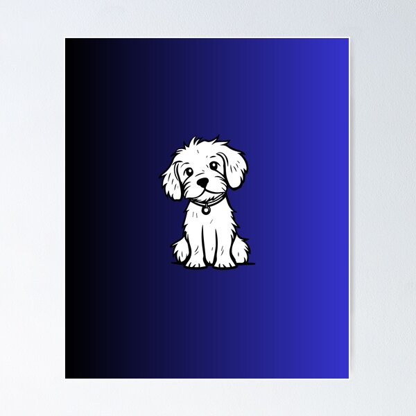 Item preview, Cute Dog Illustration – Adorable Puppy Art for Dog Lovers designed and sold by PRFashions.