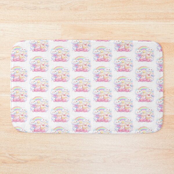 Item preview, Kawaii Rainbow Clouds Cafe – Cute Pastel Drinks & Dessert Illustration designed and sold by Kallandra.