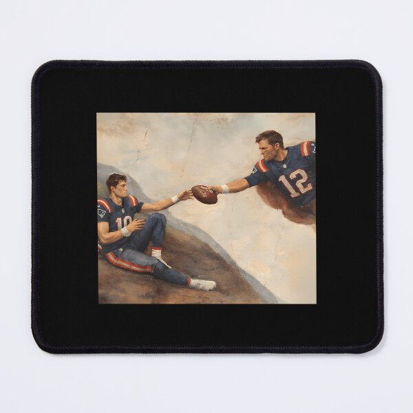 Item preview, New England Football Tom Brady And Drake Maye designed and sold by hussnain arshad.