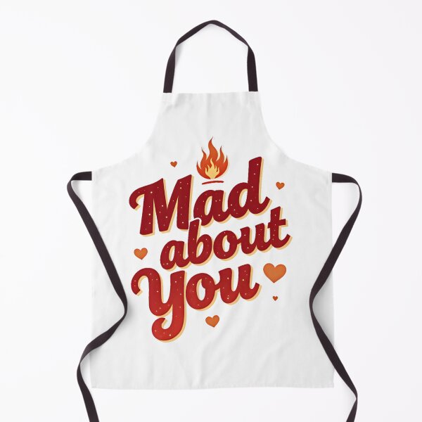Item preview, Mad About You – Cute Valentine Love Typography Digital Art designed and sold by PhraseLab.