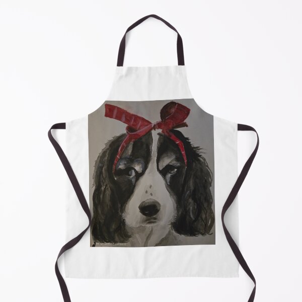 Item preview, Watercolor painting of our English Springer Spaniel, Cookie. designed and sold by Shr2da.