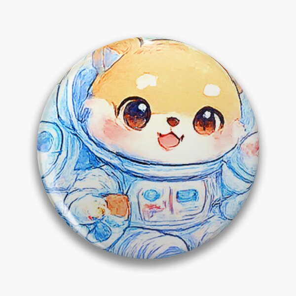 Item preview, Kawaii Astronaut Bear – Cute Space Pastel Watercolor on Clouds designed and sold by Kallandra.
