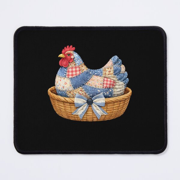 Item preview, Floral Patchwork Chicken designed and sold by Spencerhowar.