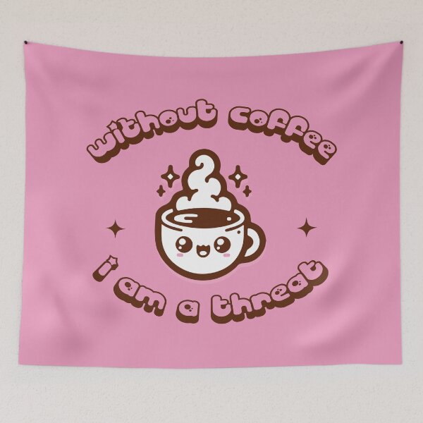 Item preview, Without Coffee I’m a Threat  designed and sold by R-A Designs.