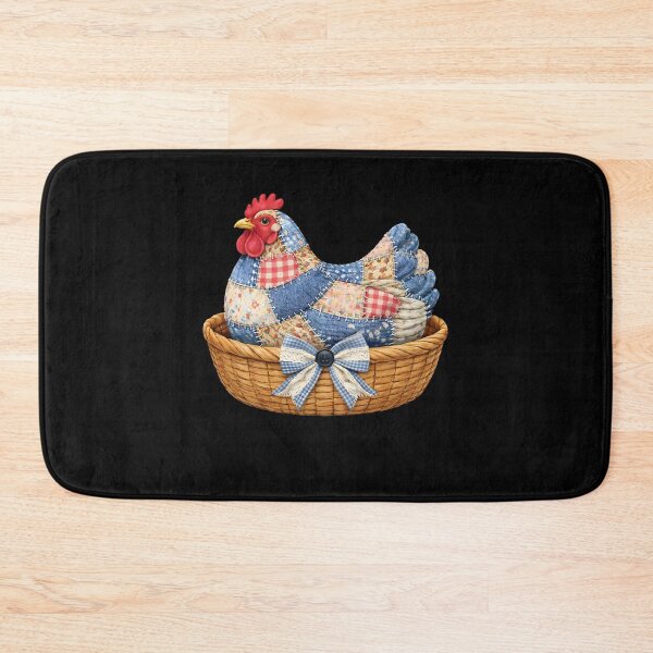 Item preview, Floral Patchwork Chicken designed and sold by Spencerhowar.