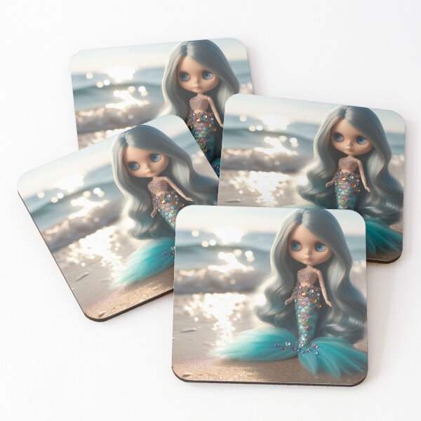 Item preview, mermaid blythe dolls designed and sold by quotefactory.