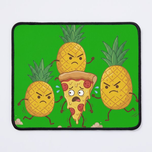 Item preview, Angry Pineapples Chasing Pizza Cartoon designed and sold by AdyKurniawan.