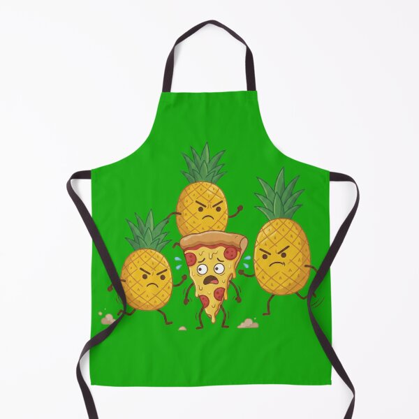Item preview, Angry Pineapples Chasing Pizza Cartoon designed and sold by AdyKurniawan.