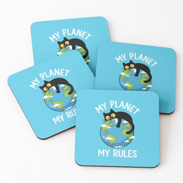 Item preview, My Planet My Rules Black Cat designed and sold by AdyKurniawan.