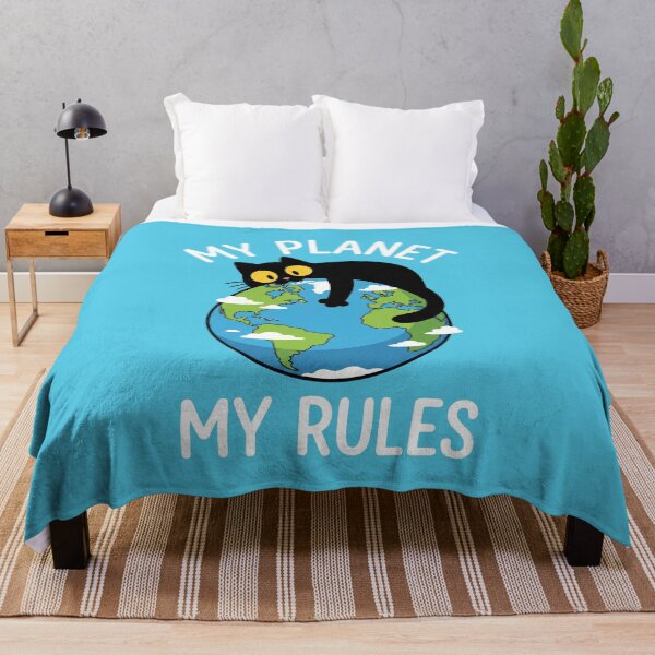 Item preview, My Planet My Rules Black Cat designed and sold by AdyKurniawan.