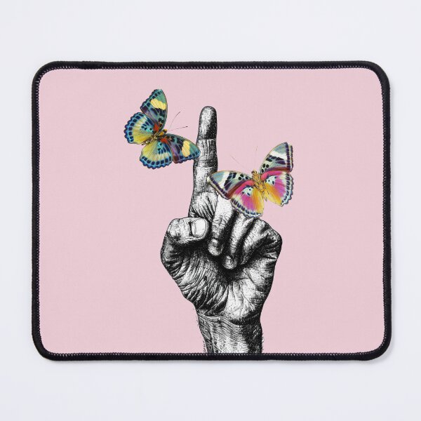 Item preview, Pointing Finger With Butterflies designed and sold by KeksWorkroom.