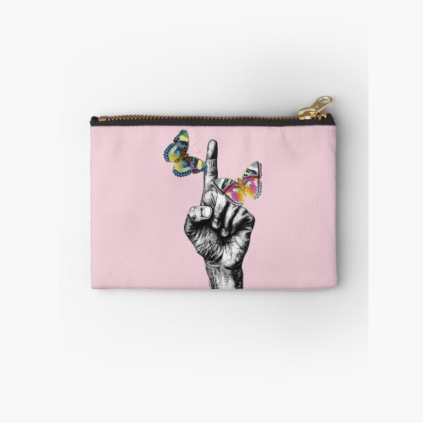 Item preview, Pointing Finger With Butterflies designed and sold by KeksWorkroom.