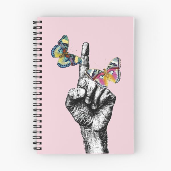 Item preview, Pointing Finger With Butterflies designed and sold by KeksWorkroom.