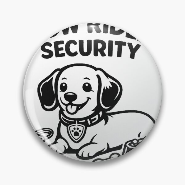Item preview, Dachshund Low Rider Security designed and sold by KylianStoreMx.