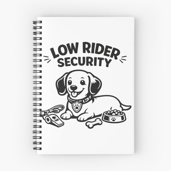 Item preview, Dachshund Low Rider Security designed and sold by KylianStoreMx.