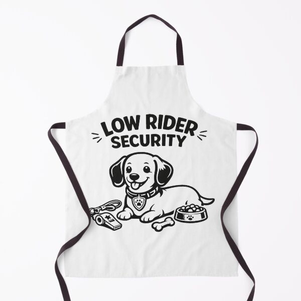 Item preview, Dachshund Low Rider Security designed and sold by KylianStoreMx.