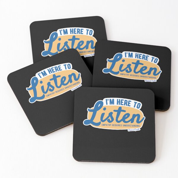 Item preview, I'M Heres To Listens - Blueyellows designed and sold by Toyaprints.