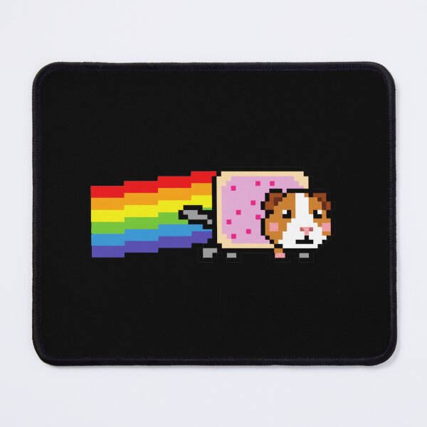 Item preview, Pixel Rainbow Guinea Pig Retro 8 Bit Flying Rodent designed and sold by JEFDodsonArt.