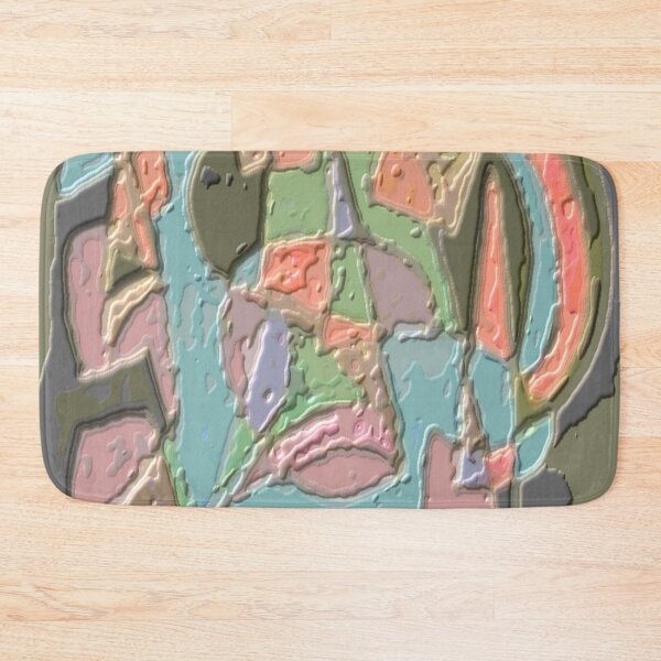 Item preview, geometric jazz dark plasticine colorful geometric abstract design designed and sold by SmashingDeals.