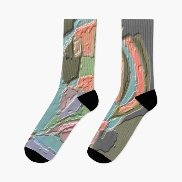 Item preview, geometric jazz dark plasticine colorful geometric abstract design designed and sold by SmashingDeals.