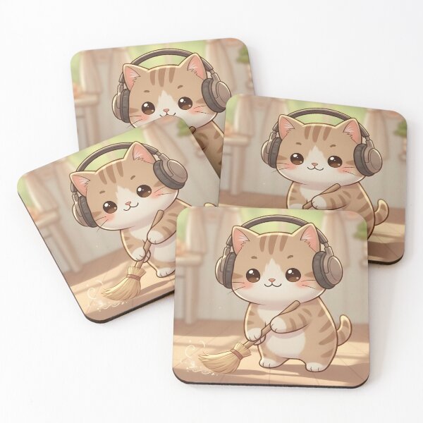 Item preview, Mochi Sweeping Cozy Corner designed and sold by Sweet Houz.