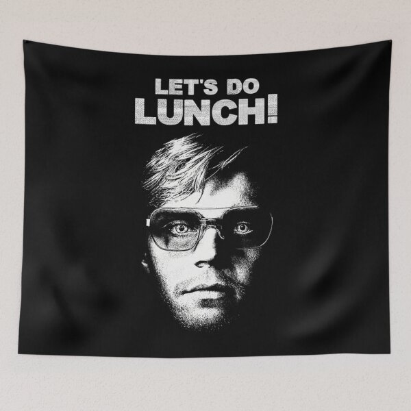 Item preview, Jeffrey Dahmer Let'S Do Lunch  Minimalist designed and sold by SwrleyDeSigns.