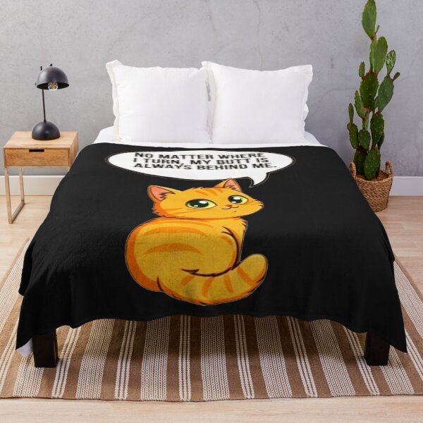 Item preview, Funny Philosophical Cat- No Matter Where I Turn designed and sold by RS-Globalist-.