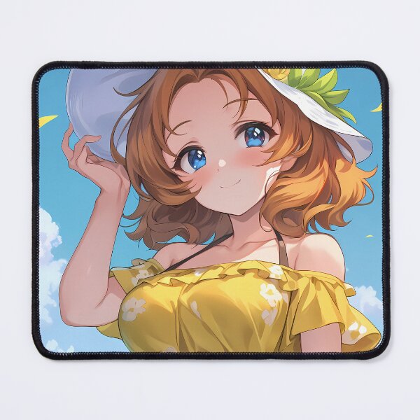 Item preview, Orange Pekoe Girls Und Panzer Summer Sunhat Yellow Floral designed and sold by riadjamai.