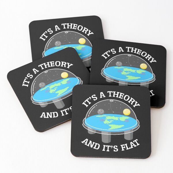 Item preview, Flat Earth Theory Funny DIY Conspiracy Science Model designed and sold by GrandeDuc.