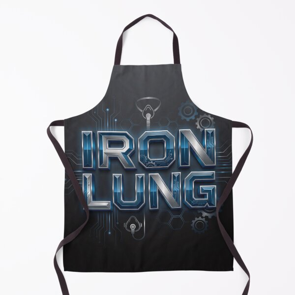 Item preview, Futuristic Metallic Iron Lung Sci-Fi Text Art designed and sold by DGtaLrtcom.