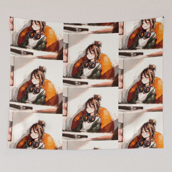 Item preview, Cute girl Illustration / GTIllustration043 designed and sold by Grafititee.