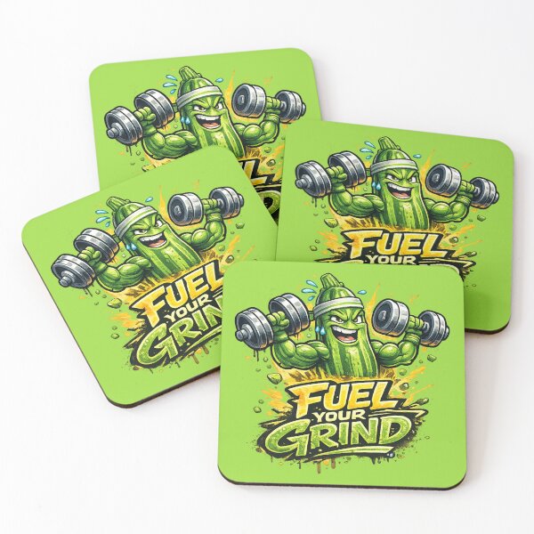 Item preview, Fuel Your Grind – Eat Zucchini Power designed and sold by Ivy-Triggs.