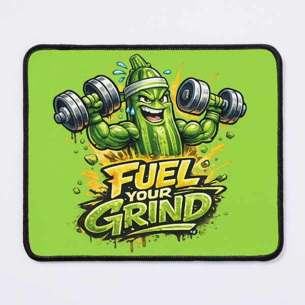 Item preview, Fuel Your Grind – Eat Zucchini Power designed and sold by Ivy-Triggs.