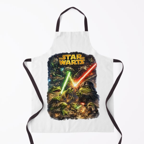 Item preview, Star Warts – Frog Space Battle Movie Parody designed and sold by StrayaDesign.