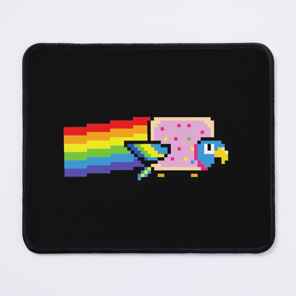 Item preview, Pixel Rainbow Flying Bird Pixel Art Retro Style designed and sold by JEFDodsonArt.