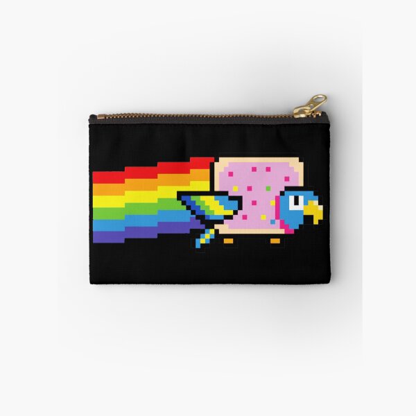 Item preview, Pixel Rainbow Flying Bird Pixel Art Retro Style designed and sold by JEFDodsonArt.