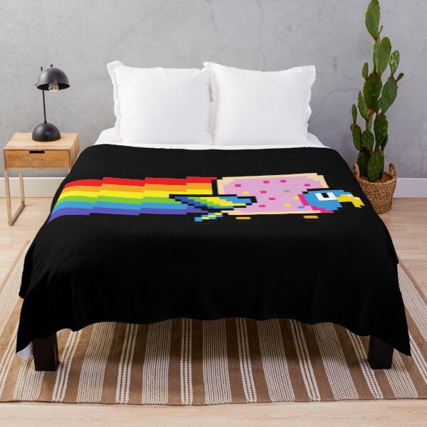 Item preview, Pixel Rainbow Flying Bird Pixel Art Retro Style designed and sold by JEFDodsonArt.