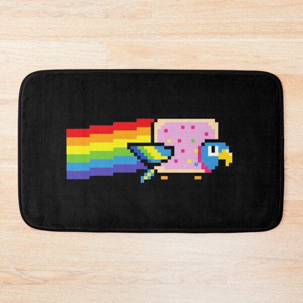 Item preview, Pixel Rainbow Flying Bird Pixel Art Retro Style designed and sold by JEFDodsonArt.
