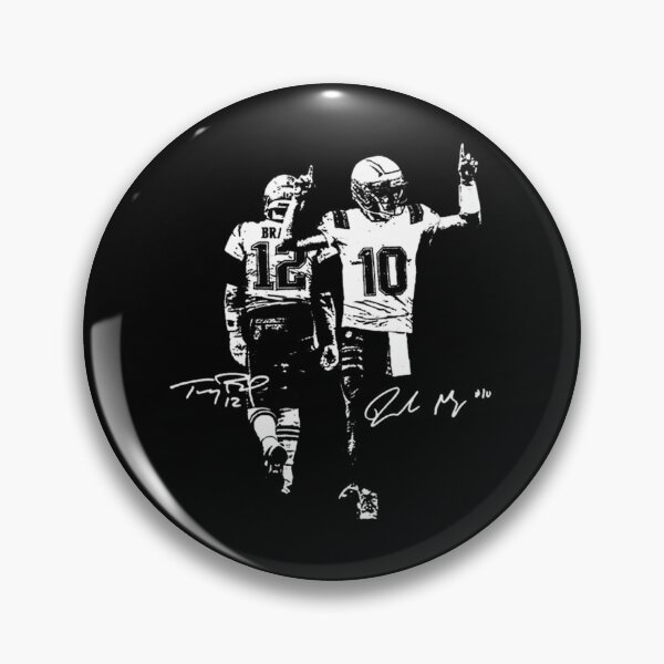 Item preview, Drake Maye And Tom With Signature designed and sold by SwrleyDeSigns.