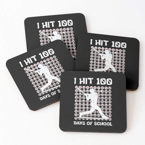 Item preview, I Hit 100 Days Of School Baseball Player 100th Day Sports Silhouette designed and sold by miaa-artistshop.
