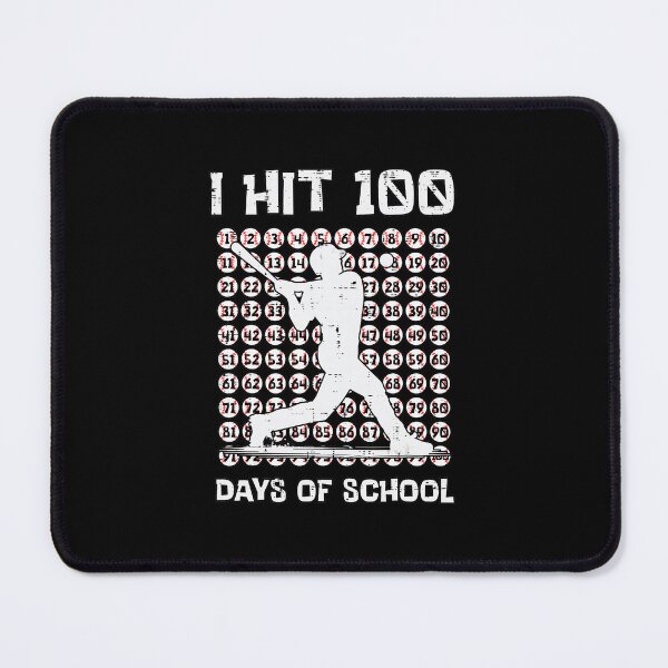 Item preview, I Hit 100 Days Of School Baseball Player 100th Day Sports Silhouette designed and sold by miaa-artistshop.