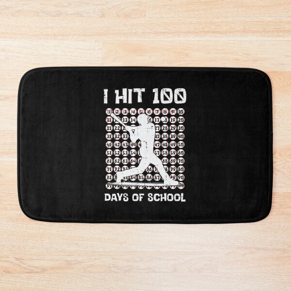 Item preview, I Hit 100 Days Of School Baseball Player 100th Day Sports Silhouette designed and sold by miaa-artistshop.