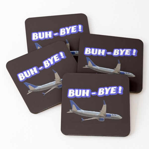 Item preview, buh bye plane logo designed and sold by VWscout2.