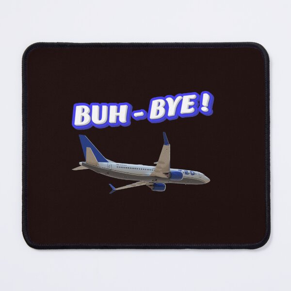 Item preview, buh bye plane logo designed and sold by VWscout2.