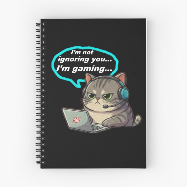 Item preview, I'm Not Ignoring You, I'm Gaming designed and sold by RS-Globalist-.