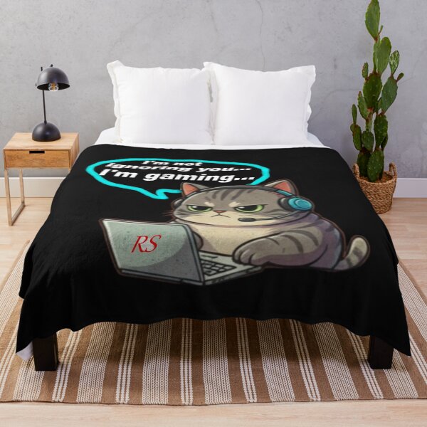 Item preview, I'm Not Ignoring You, I'm Gaming designed and sold by RS-Globalist-.